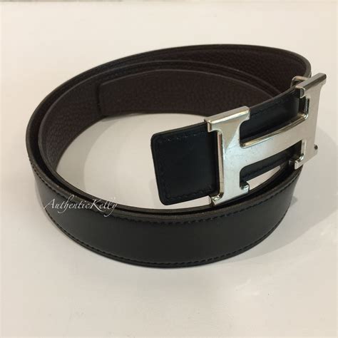 hermes belt silver.